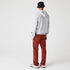 LACOSTE Hooded Colorblock Fleece Zip Sweatshirt Mens Apparel